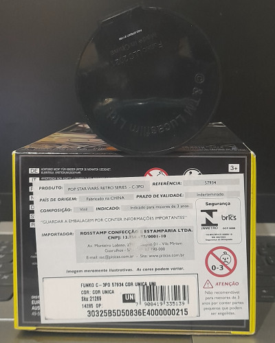 Funko Pop C3 PO - Stars Wars - #454