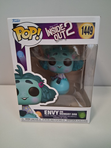 Funko Pop Inveja / Envy on memory orb #1449-Inside Out 2-1449