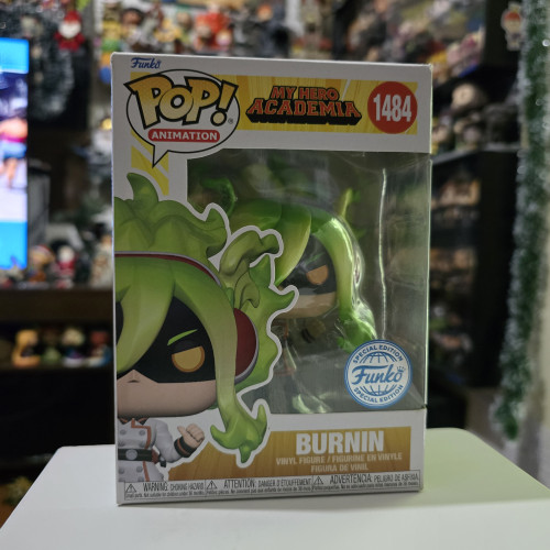 Funko Pop Burnin My Hero Academy #1484 - Produto Original