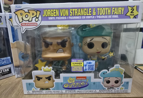 Funko Pop! Jorgen Von Strangle & Tooth Fairy Os Padrinhos Mágicos #2 - Produto Original