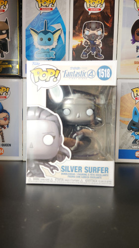 Funko pop Silver surfer Marvel Fantastic Four #1518 - Produto Original