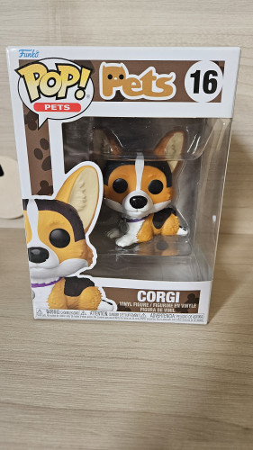 Funko Pop Corgi - Pets - 16-Pets-16