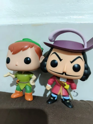 Dupla rara Peter Pan e gancho - Disney Peter Pan  #2526