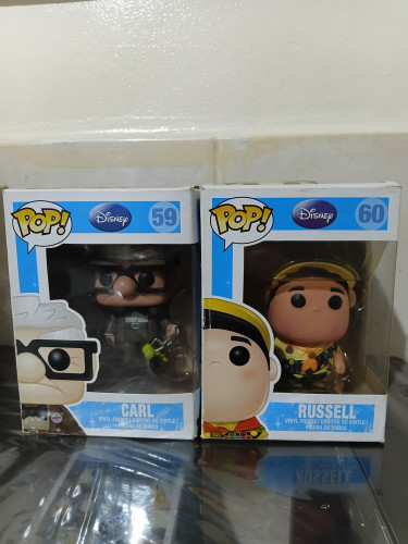 Russell e Carl Disney Up Altas Aventuras #60 - Produto Original