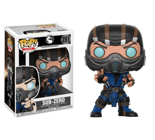 Sub-zero #251 Mortal Kombat X Funko Pop! Games - Mortal Kombat  #251