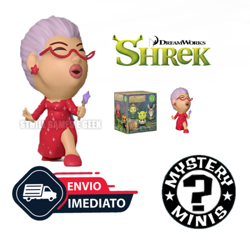 Mystery Minis Fada Madrinha 1/24 Sherek #00 - Produto Original