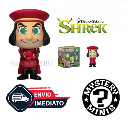 Mystery Minis Lord Farquaad 1/12 Sherek #00 - Produto Original