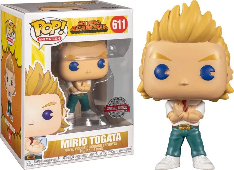 Funko Pop Mirio Togata #611 - My Hero Academia.-Funko-