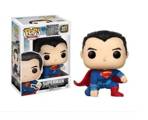 Funko Pop Dc Liga Da Justiça 207 - Super Homem ( Super Man )-DC-207