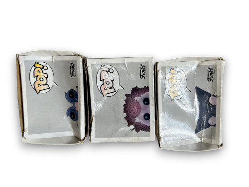 Kit c/3  Pops Animais Fantásticos Matagot, Chupacabra  e Zouwu - Caixas Amassadas - Fantastic Beasts - The Crimes Of Grindelwald - #20
