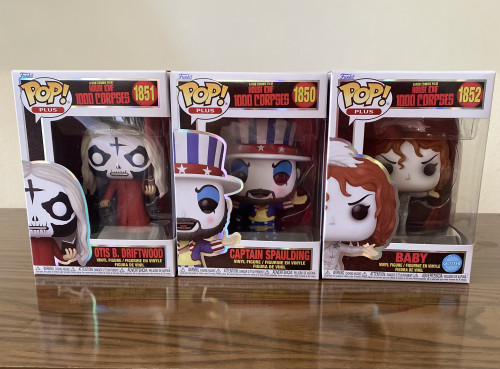 3-pack Funko Pop! Captain Spaulding & Otis B. Drfitwood & Baby - House Of 1000 Corpses - #1850