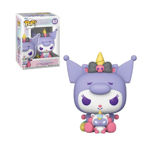 Funko Pop Hello Kitty And Friends Kuromi Unicorn 62-Hello Kitty-62