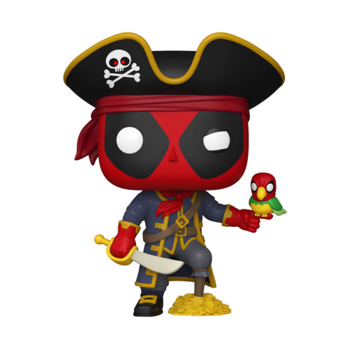 Funko Pop  Marvel  Deadpool As Long John Silver 1493-Deadpool-1493
