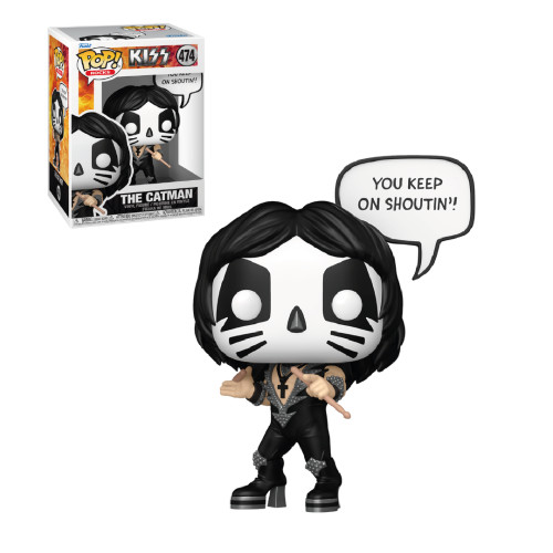 Funko Pop Rocks Kiss The Catman 474 Kiss #474 - Produto Original
