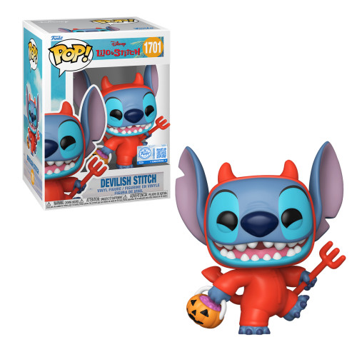 Funko Pop Disney Lilo & Stitch Devilish Stitch 1701 Disney Lilo & Stitch #1701 - Produto Original