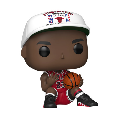 Funko Pop Basketball Chicago Bulls Michael Jordan 3 Times In A Row 222 Chicago Bulls #222 - Produto Original