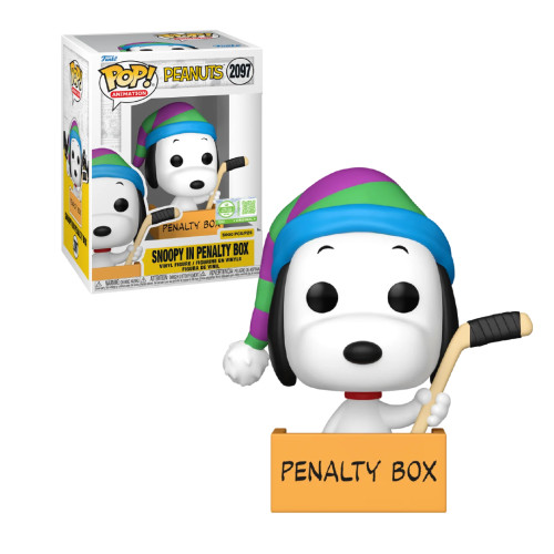 Funko Pop Peanuts Snoopy In Penalty Box 2097 Peanuts Snoopy #2097 - Produto Original