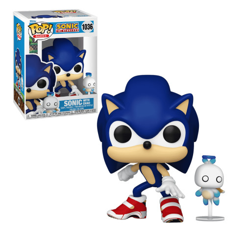 Funko Pop Sonic With Chao 1036 Sonic #1036 - Produto Original