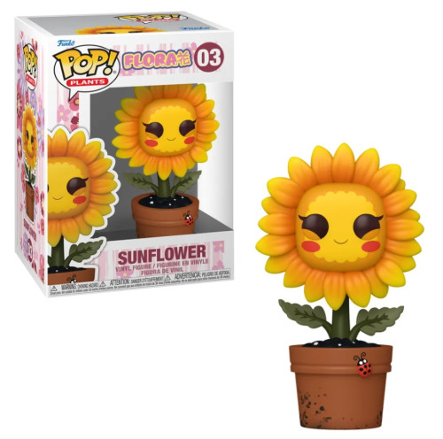 Funko Pop Plans Flora Sunflower 03 Plans Flora #03 - Produto Original