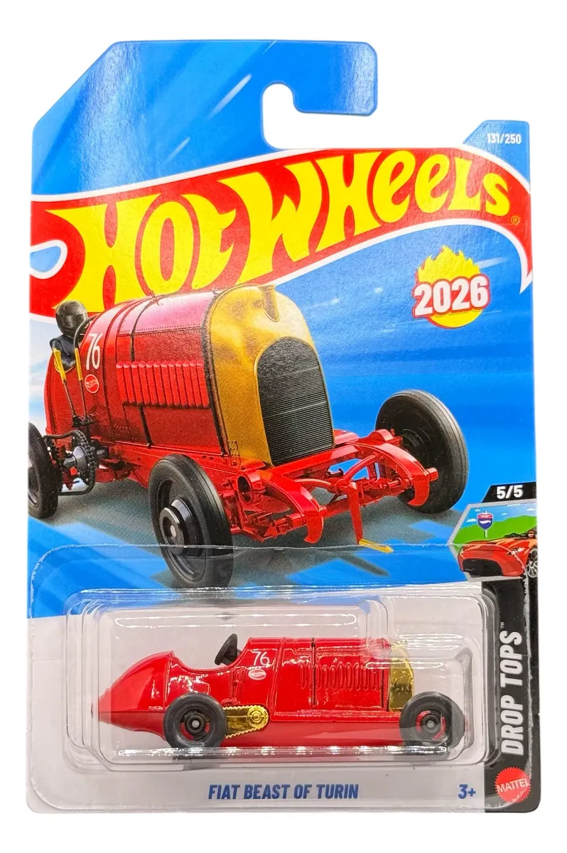 Hot Wheels Fiat Beast Of Turin 131/250- -