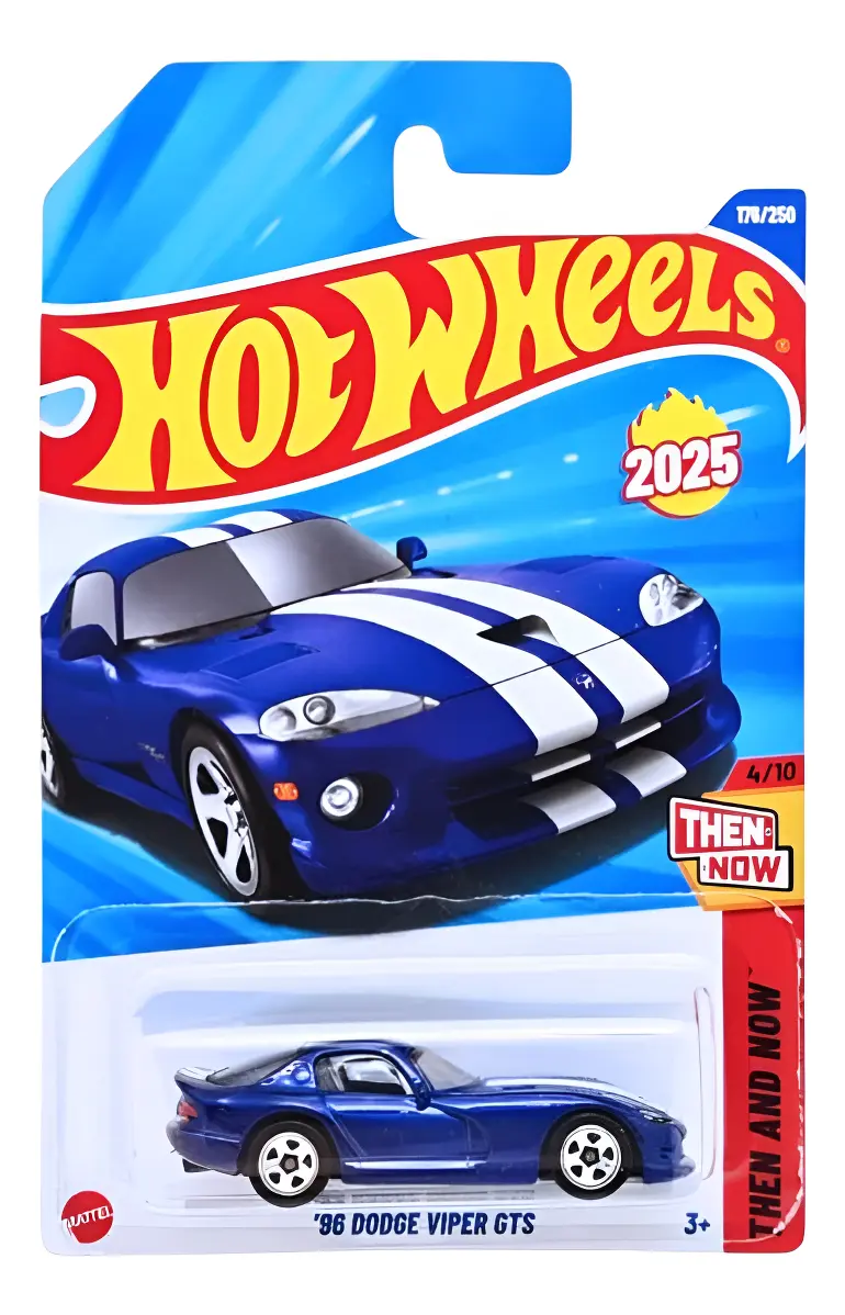 Hot Wheels '96 Dodge Viper GTS 176/250   # - Produto Original