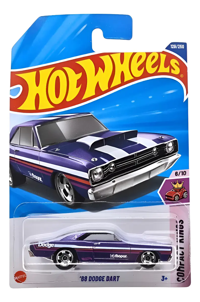 Hot Wheels '68 Dodge Dart 129/250   # - Produto Original