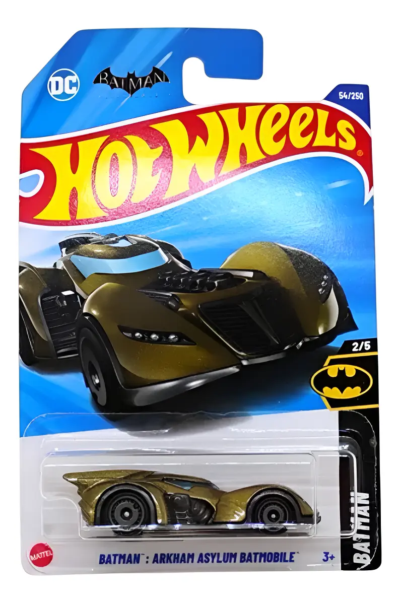 Hot Wheels Batman Arkham Asylum Batmobile 54/250- -