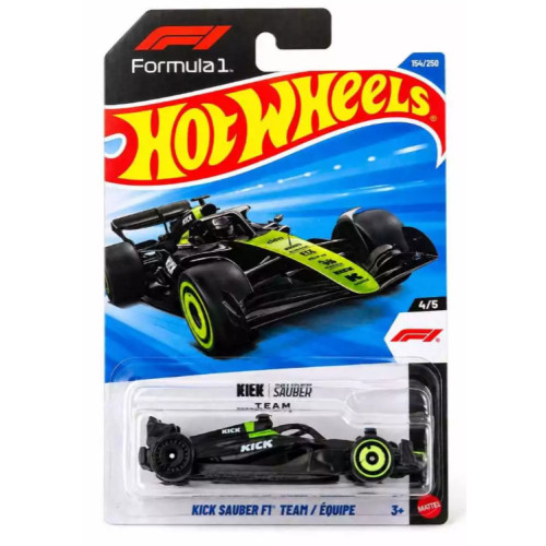 Hot Wheels Kick Sauber F1 Team / Equipe 154/250   # - Produto Original