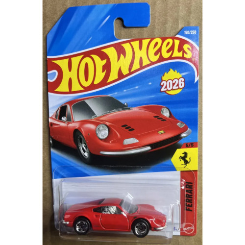 Hot Wheels Ferrari Dino 206 Gt 2026- -