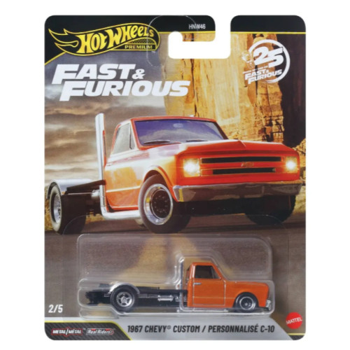 Hot Wheels Fast Furious 1967 Chevy Custom C-10-Fast & Furious-