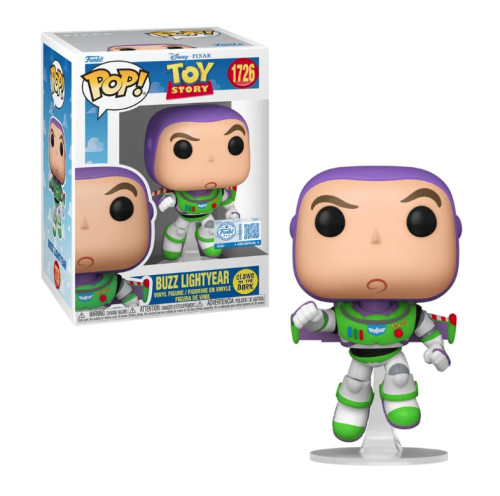 Funko Pop Disney Toy Story Buzz Lightyear 1726 Glows in The Dark   # - Produto Original