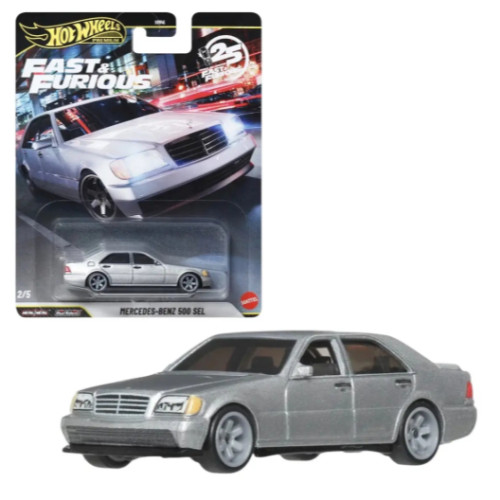 Hot Wheels Premium Fast & Furious Mercedes-benz 500 Sel-Fast & Furious-
