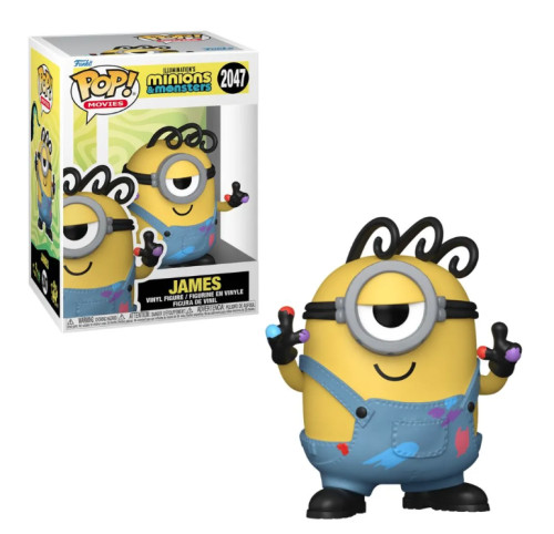 Funko Pop  Minions E Monstros James 2047   # - Produto Original