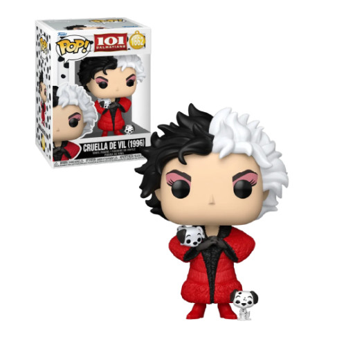 Funko Pop  Disney 101 Dalmatians Cruella De Vil (1966) 1662 101 Dalmatas #1662 - Produto Original
