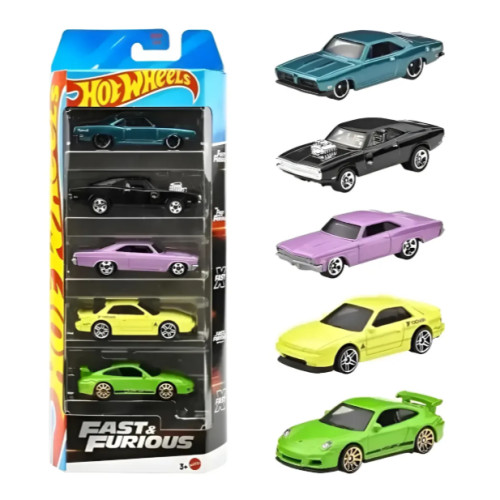 Hot Wheels Velozes e Furiosos Five Pack - Fast & Furious   # - Produto Original