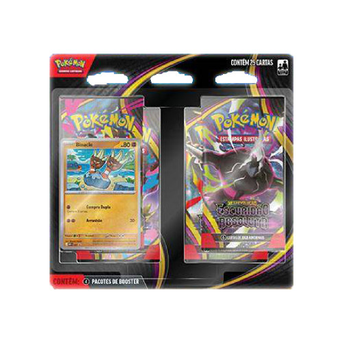 Blister Quadruplo Pokemon Megaevolucao Escuridao Absoluta Cx12 Pokemon TCG #4 - Produto Original