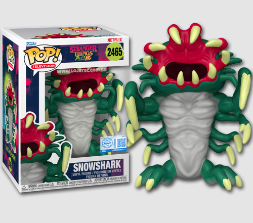 Funko Pop Stranger Things Tales From 85 SnowShark 2465   # - Produto Original