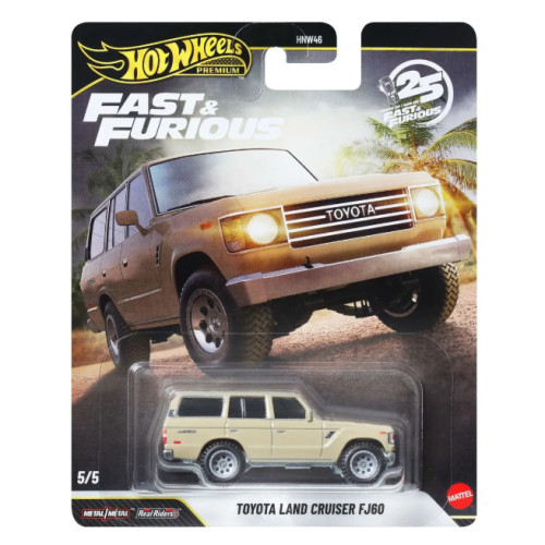 Hot Wheels Premium Fast & Furious Toyota Land Cruiser FJ60- -