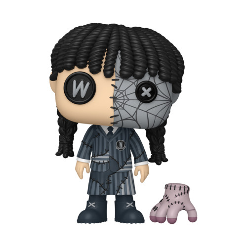 Funko Pop Wednesday Addams With Thing 1942-Wednesday Addams-1942