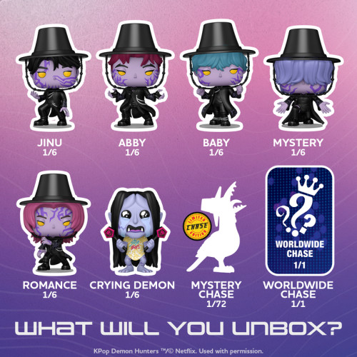 Funko Pop Mistery Kpop Demon Hunters-Mistery Kpop Demon Hunters-1
