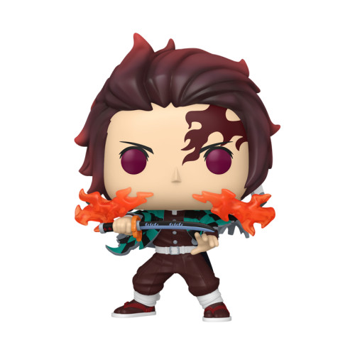 Funko Pop Demon Slayer Tanjiro Kamado Fire Breathing 2501 Demon Slayer #2501 - Produto Original