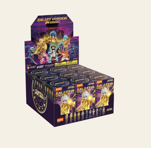 Blokees Display Saint Seiya Galaxy Version 04 Gold Zodiac c/9un- -