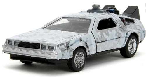 Carro Miniatura Máquina do Tempo 1/32 De Volta para o Futuro Versão congelada-De Volta Para O Futuro-
