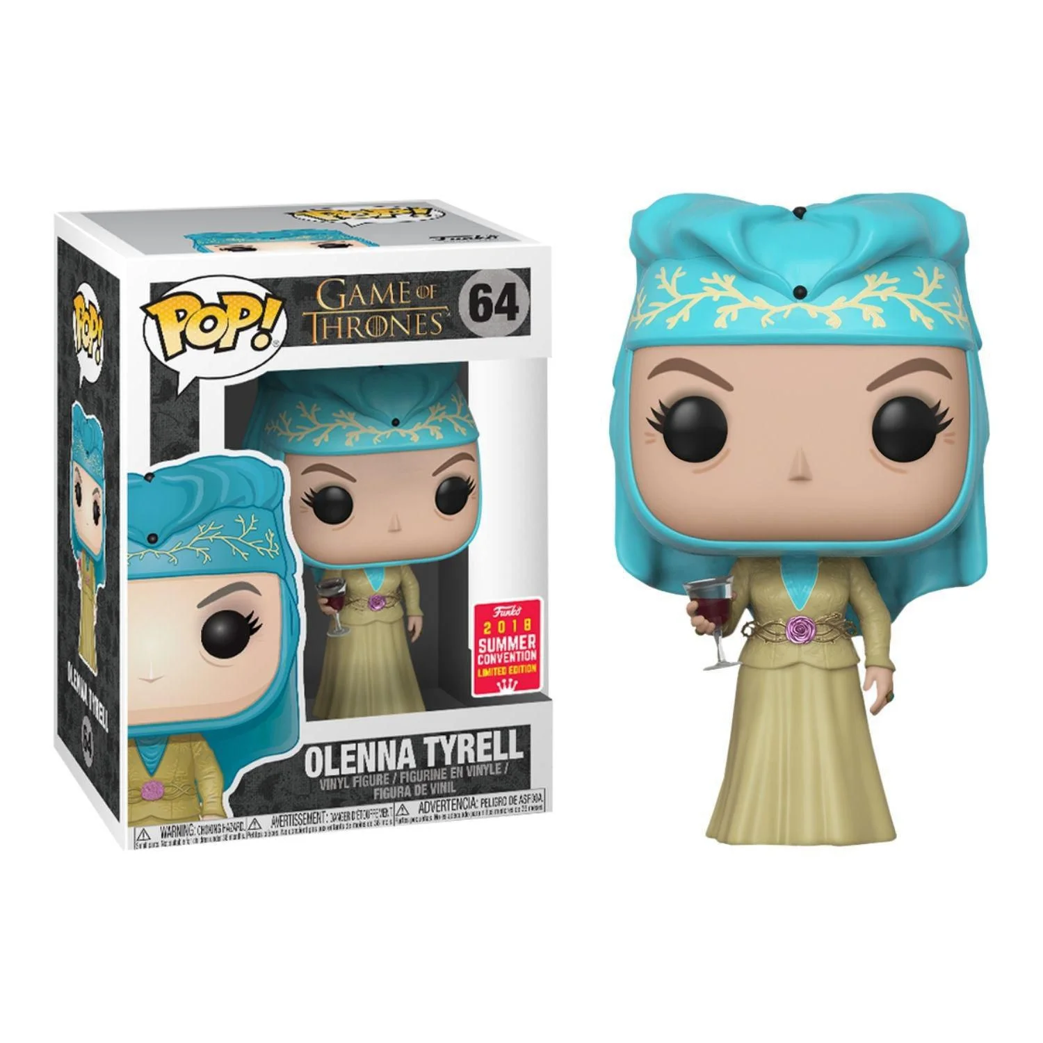 Funko Pop Olenna Tyrell Summer Convention Exclusive - Game Of Thrones - 64   #64 - Produto Original