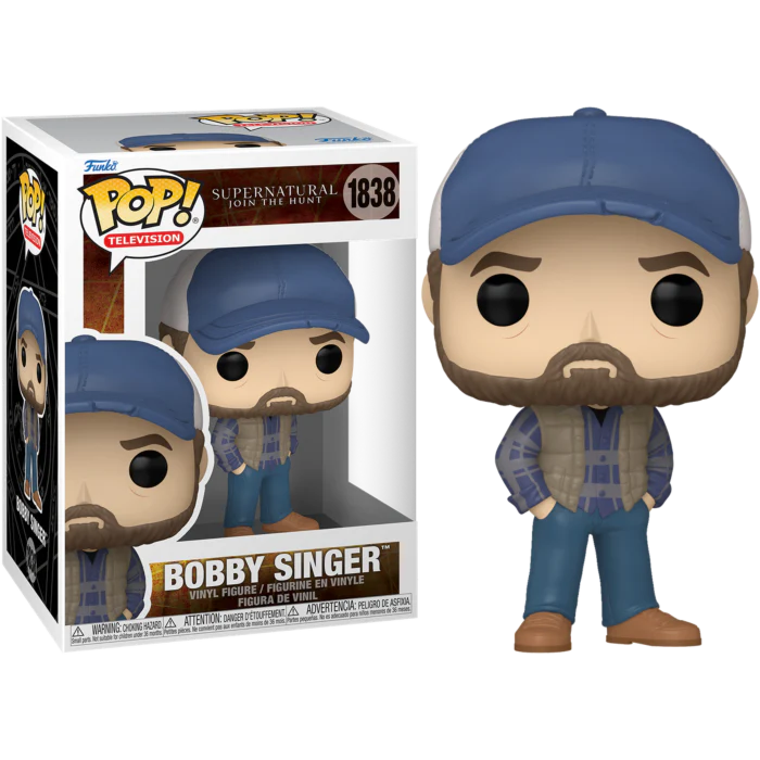 Funko Pop Bobby Singer - Supernatural - #1838   #1838 - Produto Original