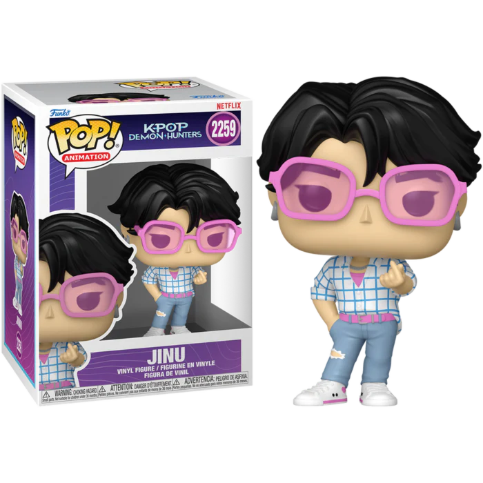 Funko Pop Jinu - K-Pop Demon Hunters - Kpop - #2259   #2259 - Produto Original