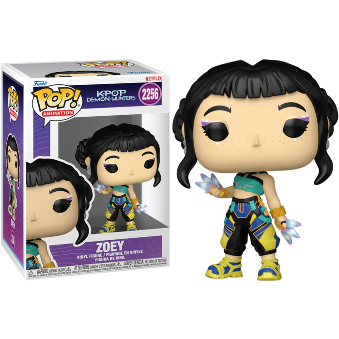 Funko Pop Zoey - K-Pop Demon Hunters - Kpop - #2256   #2256 - Produto Original