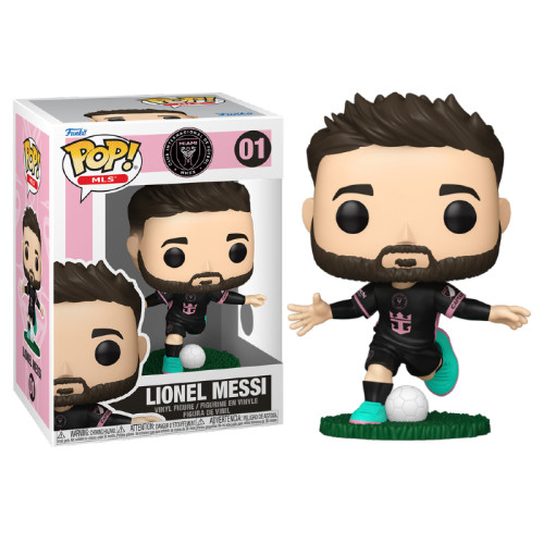 Funko Inter Miami Cf Football  Lionel Messi #01   #01 - Produto Original