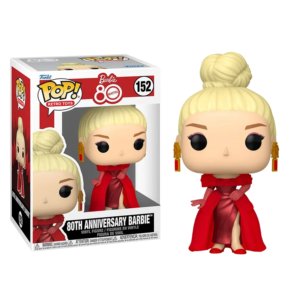 Funko Barbie Vestido Ruby Red - Barbie #152   #152 - Produto Original