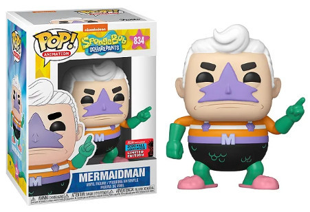 Funko Homem Sereia Exclusivo - Bob Esponja #834   #746 - Produto Original